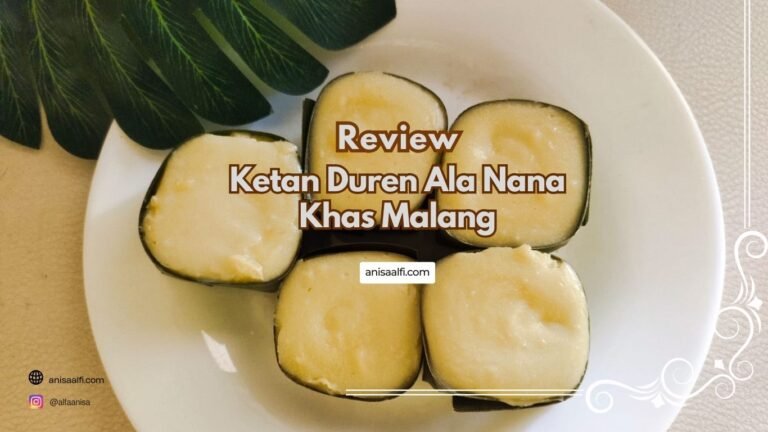 Harga ketan durian ala nana yang cocok untuk khas oleh-oleh dari Malang sekitar 28 ribu per boks