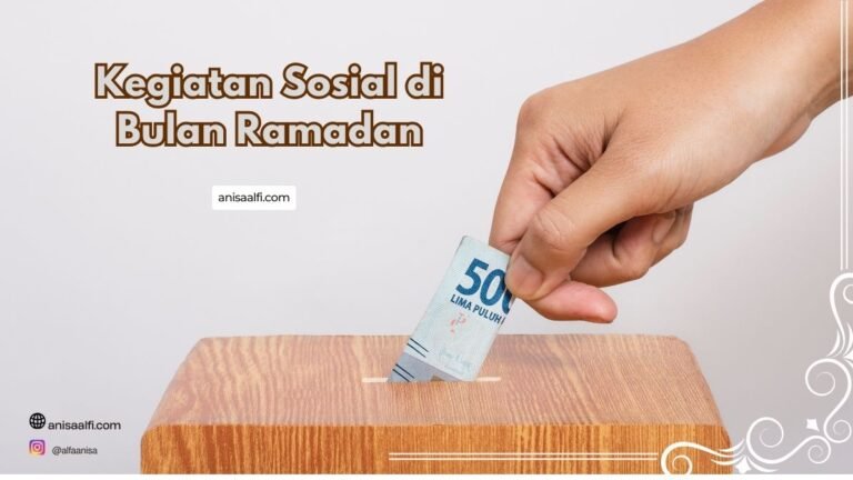 kegiatan sosial saat ramadan