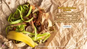 Tips mudah membuat kompos dari sampah organik, cocok dilakukan pemula