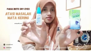 Mata kering harus segera disembuhkan, caranya pakain insto dry eyes