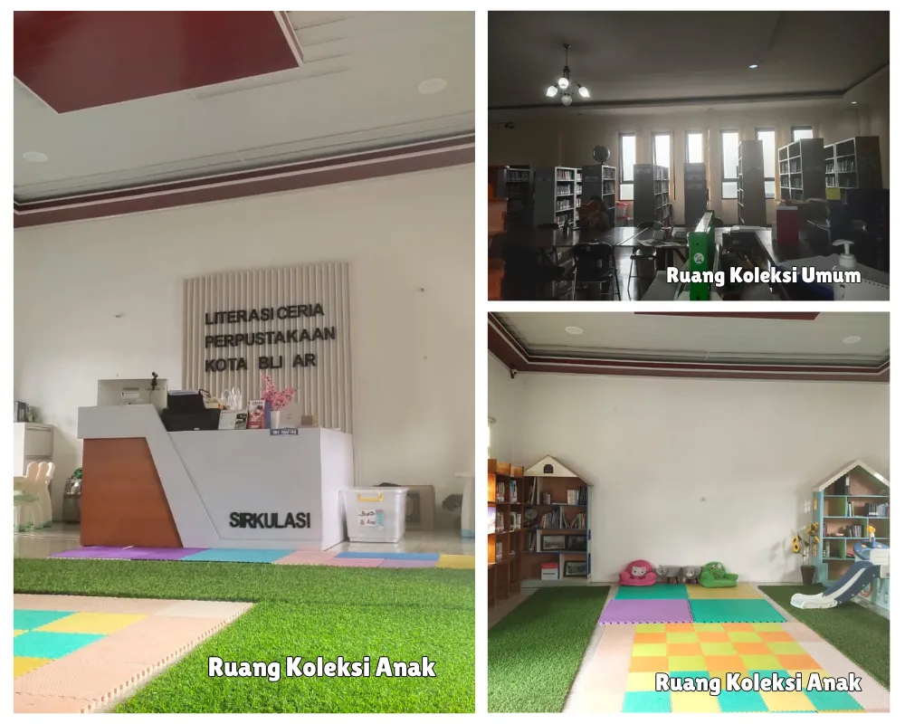 Tempat yang nyaman buat baca buku di Dinas Perpustakaan dan Kearsipan Kota Blitar