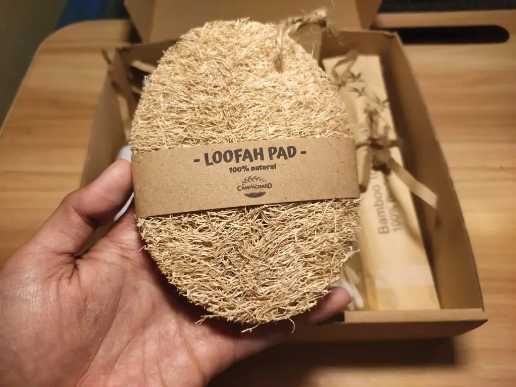 Loofah pad 