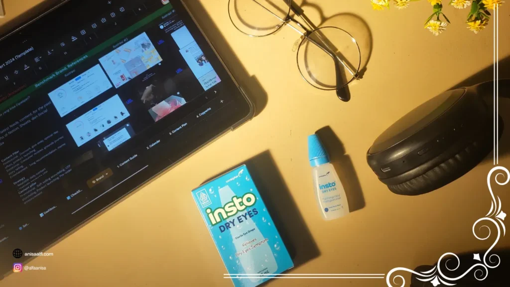 Atasi mata kering dengan insto dry eyes