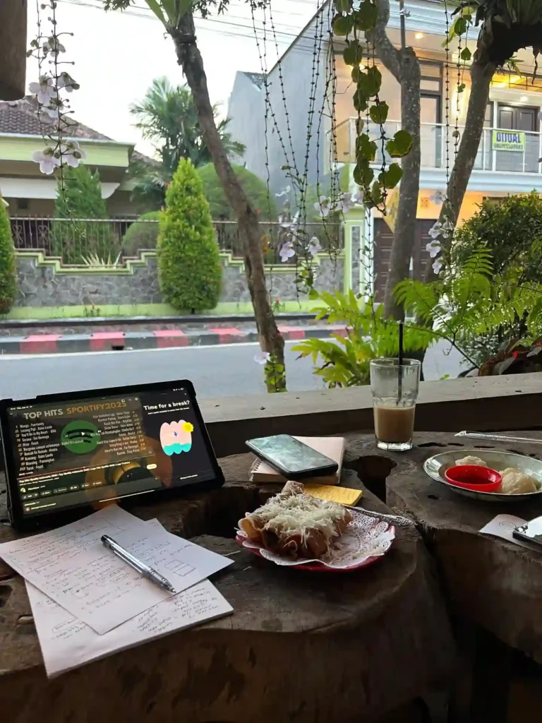 menu di cafe Soewan Sjuwon