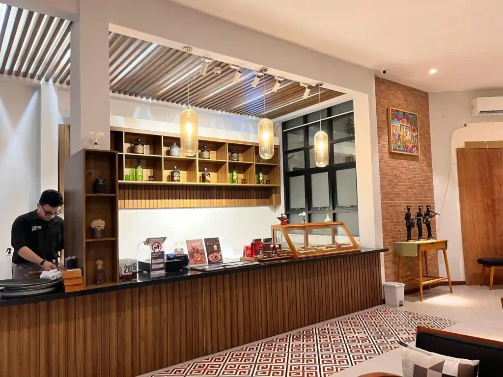 Spot di bagian bawah Nata Coffe and Eatery