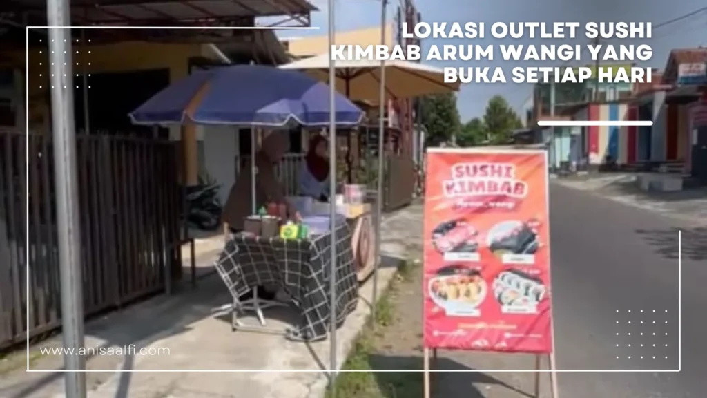 LOkasi sushi kimbab arum wangi di jalan Kaliporong