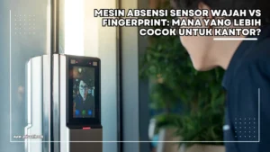 memilih finger print atau face recognition